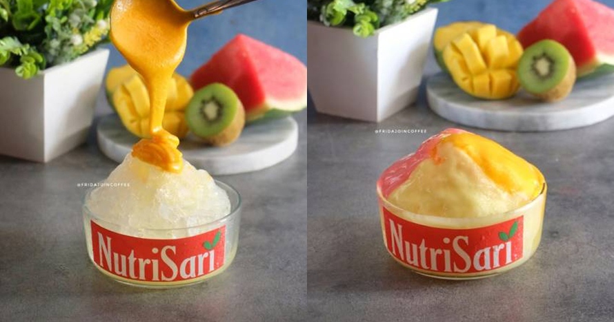Bosan es kepal Milo? Yuk coba bikin es kepal Nutrisari yang segar