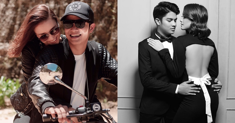 8 Potret prewedding Erica Putri & kekasih, mesra banget di atas motor