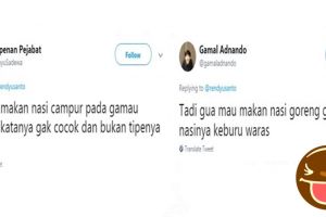10 Cuitan receh 'gagal makan nasi' ini bikin ketawa sampai lapar