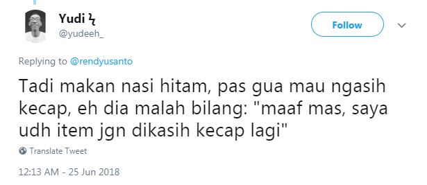 10 Cuitan receh 'gagal makan nasi' ini bikin ketawa sampai lapar