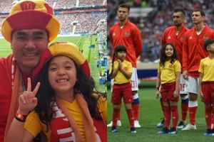 Bocah Indonesia tampil di pembukaan Piala Dunia, ini 6 potret aksinya