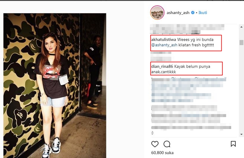 Kenakan celana pendek & bergaya bak ABG, tampilan Ashanty tuai pujian