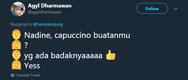 10 Cuitan 'capuccino buatanmu' ini receh tapi sukses bikin ngakak