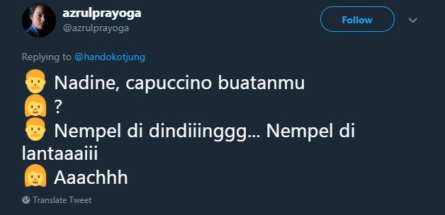 10 Cuitan 'capuccino buatanmu' ini receh tapi sukses bikin ngakak