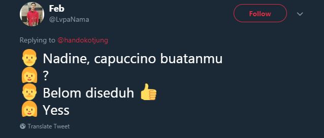 10 Cuitan 'capuccino buatanmu' ini receh tapi sukses bikin ngakak