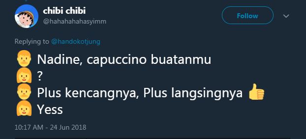 10 Cuitan 'capuccino buatanmu' ini receh tapi sukses bikin ngakak