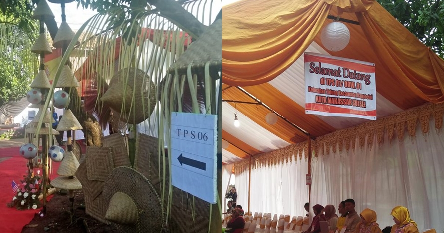 5 TPS unik Pilkada 2018 ini bikin antusias mencoblos, ada tema horor