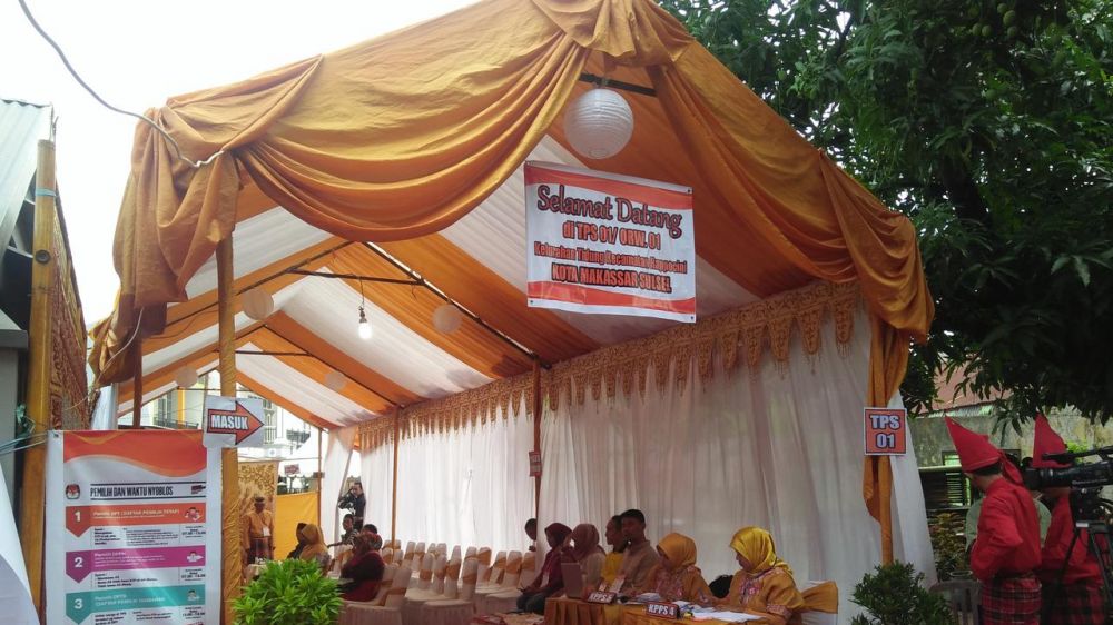 5 TPS unik Pilkada 2018 ini bikin antusias mencoblos, ada tema horor