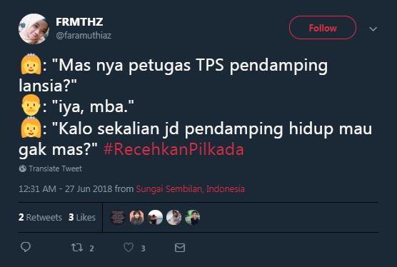 12 Cuitan percapakan warganet soal Pilkada ini bikin ketawa seharian