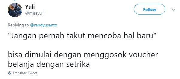 10 Cuitan 'jangan takut mencoba hal baru' ini bikin ngakak tepuk jidat