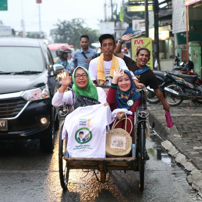 8 Momen Atalia setia dampingi Kang Emil hingga menang quick count