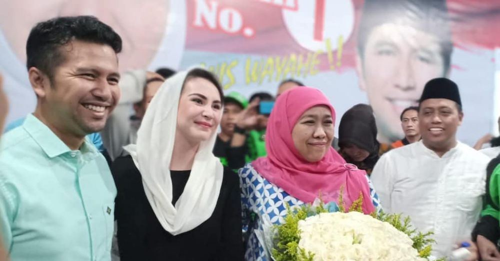 10 Momen Arumi dampingi Emil berjuang hingga menang di Pilkada Jatim