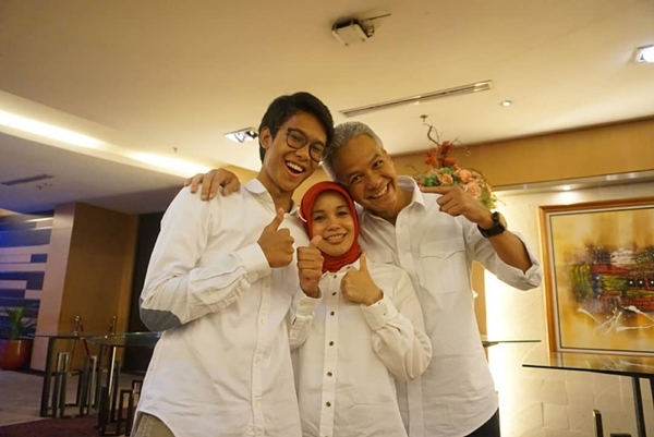 8 Momen Siti Atikoh temani suami, kampanye hingga menang quick count