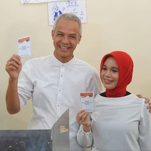 8 Momen Siti Atikoh temani suami, kampanye hingga menang quick count