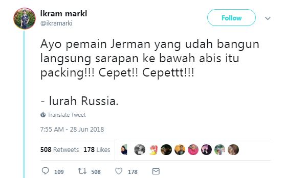 9 Cuitan netizen Indonesia soal kekalahan Jerman ini kocaknya ngeselin