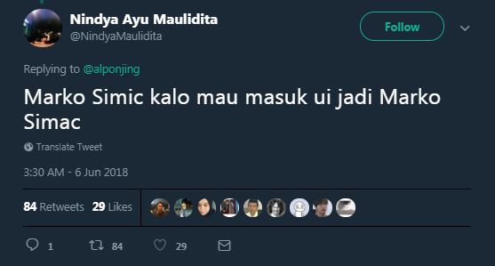 10 Pelesetan garing nama Marko Simic ini bikin terpaksa ketawa