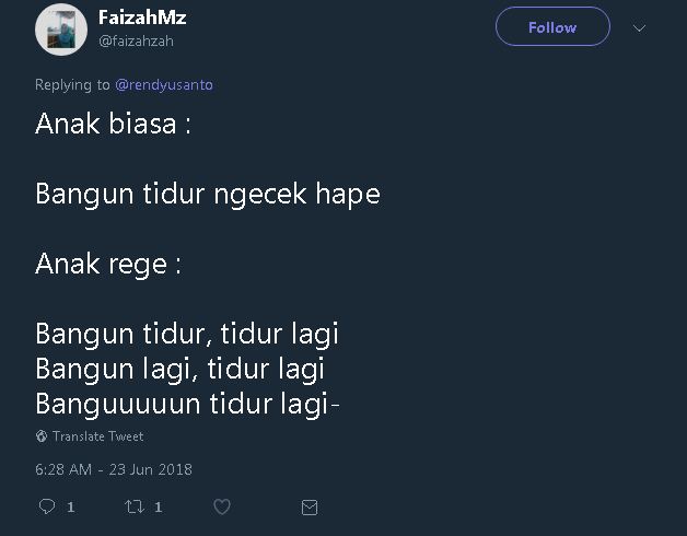 10 Perbedaan kocak 'anak biasa vs anak tidak biasa' saat bangun tidur