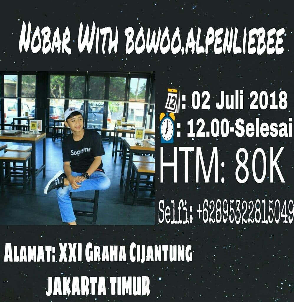 Deretan curhat gara-gara meet and greet Bowo Tik Tok ini bikin ngenes