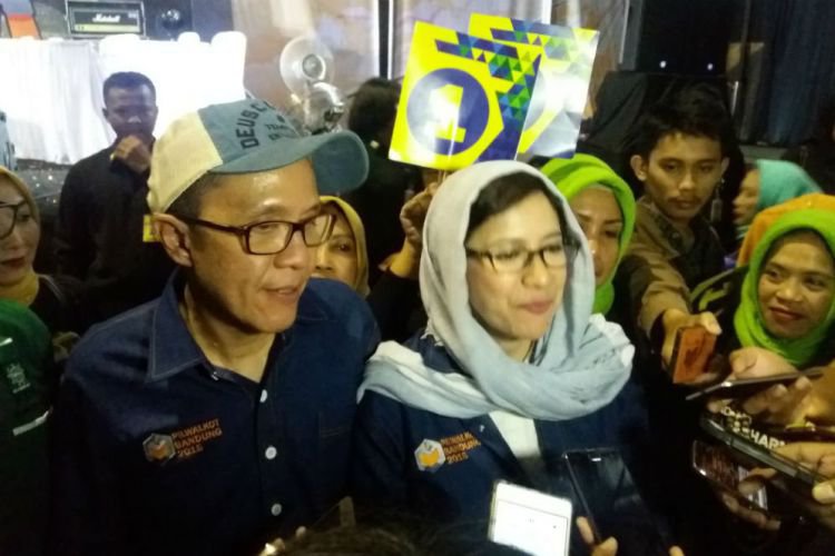 Ini perolehan suara 5 seleb yang maju di Pilkada 2018, ada yang menang