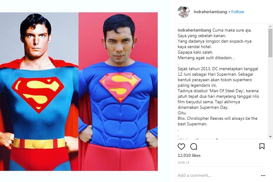 5 Gaya Indra Herlambang tirukan karakter populer ini kocak abis