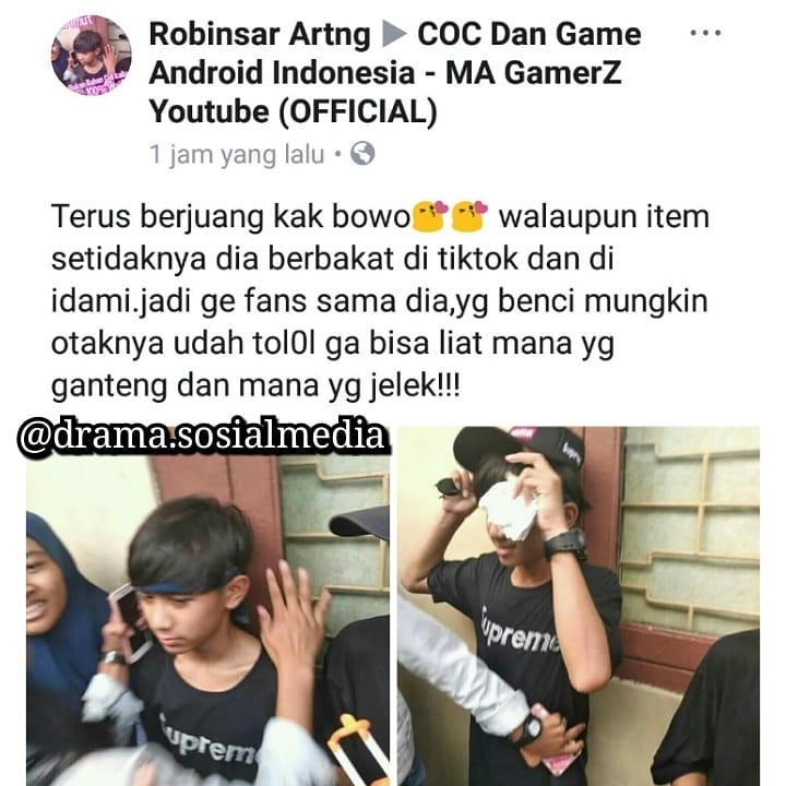 Duh, 8 status fans berat Bowo 'Tik Tok' ini bikin ngelus dada