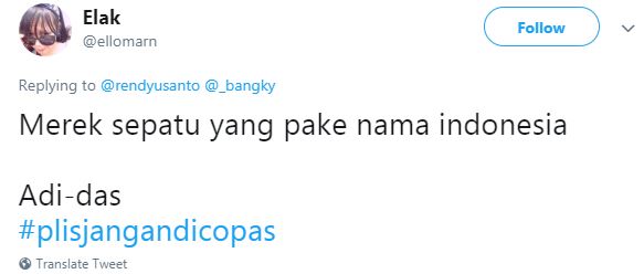 8 Tebak-tebakan ngawur nama sepatu ini kocak abis