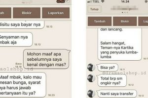 Chat 'modus' pembeli ke penjual online ini endingnya bikin ngakak