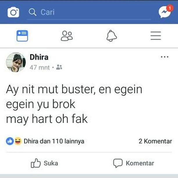 7 Status medsos sok Inggris ini kocaknya bikin gagal mesra