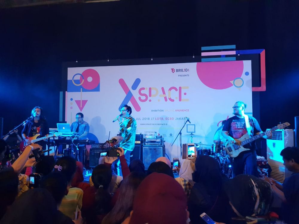 XSpace hari pertama digelar, Armand Maulana sukses bikin fans baper