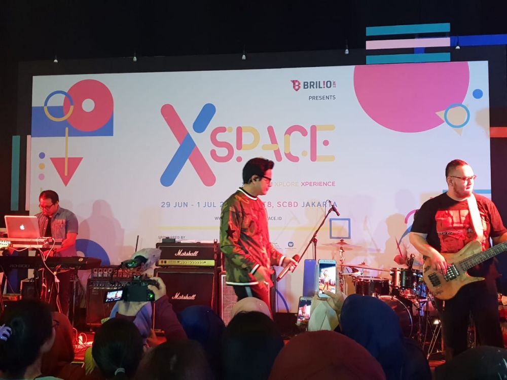 XSpace hari pertama digelar, Armand Maulana sukses bikin fans baper