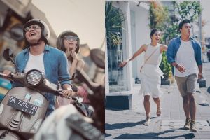 Duet bareng, begini 9 potret keseruan Rizky Febian & Mikha Tambayong