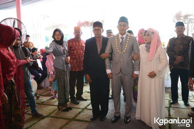 Gelar pernikahan sederhana, ini 10 momen ijab kabul Caisar & Almaratu