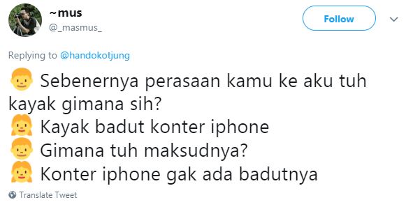 10 Percakapan kocak seputar perasaan ini bikin galau lalu pengen salto