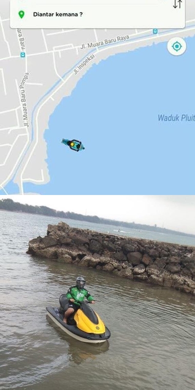 7 Meme kesalahan maps ojek online ini kocaknya ngeselin banget