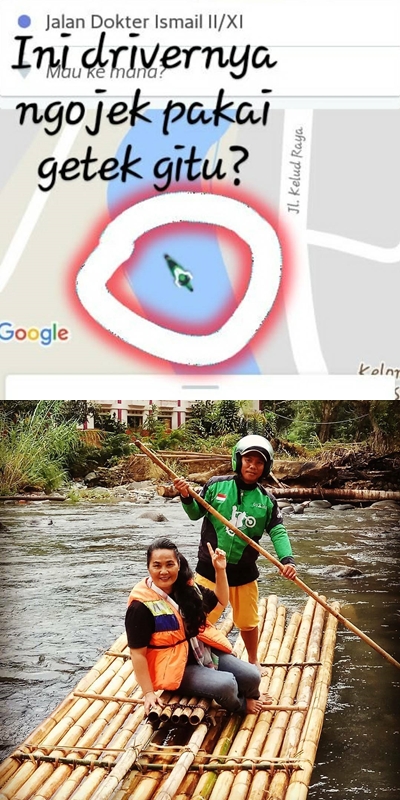 7 Meme kesalahan maps ojek online ini kocaknya ngeselin banget