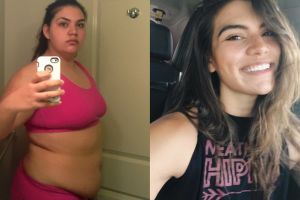 Pernah berbobot 136 kg, transformasi tubuh cewek ini bikin kagum 