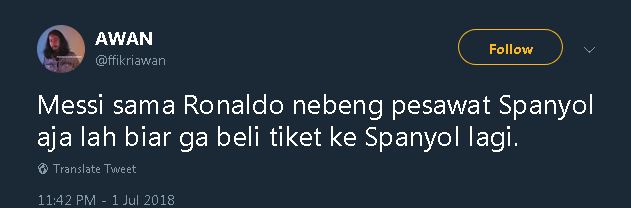 Spanyol kalah, status 9 warganet ini malah curcol & bikin baper