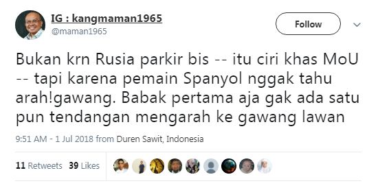 11 Analisis warganet soal penyebab kekalahan Spanyol ini bikin ngakak