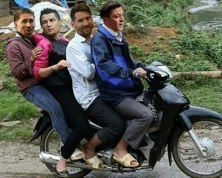 12 Meme kocak pemain bintang 'mudik' di Piala Dunia, bikin perut kram