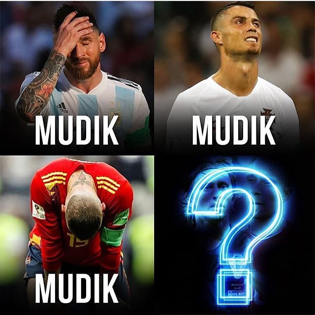 12 Meme kocak pemain bintang 'mudik' di Piala Dunia, bikin perut kram