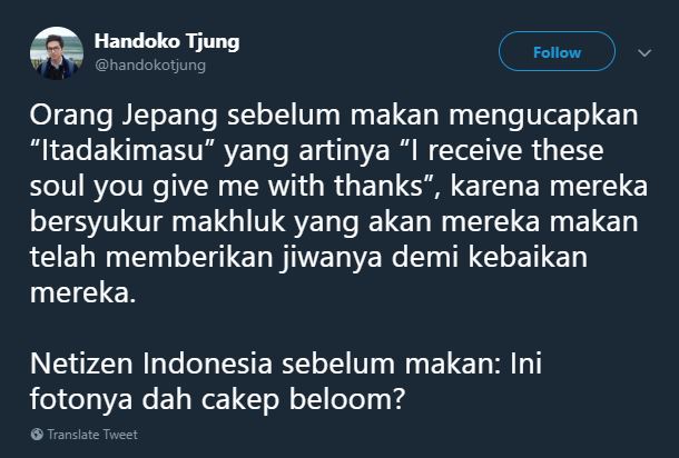 10 Beda orang Jepang vs Indonesia mau makan ini bikin nyengir setuju