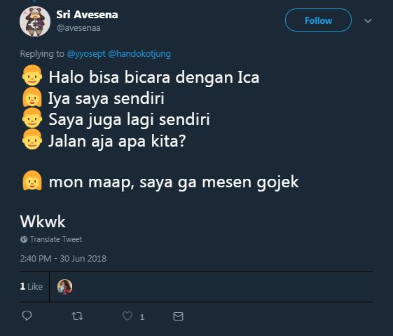 10 Obrolan 'bisa bicara dengan Ica' ini bikin kesel tapi kocak