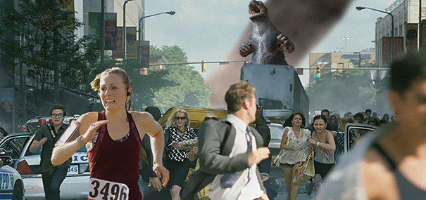 Suami ini iseng edit 9 foto istrinya lomba lari, hasilnya kocak banget