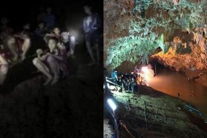Seluruh dunia berjuang selamatkan 13 orang terperangkap 4 km dalam gua