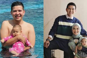 Jadi papa muda, begini 9 potret hangat Haykal Kamil bareng putrinya