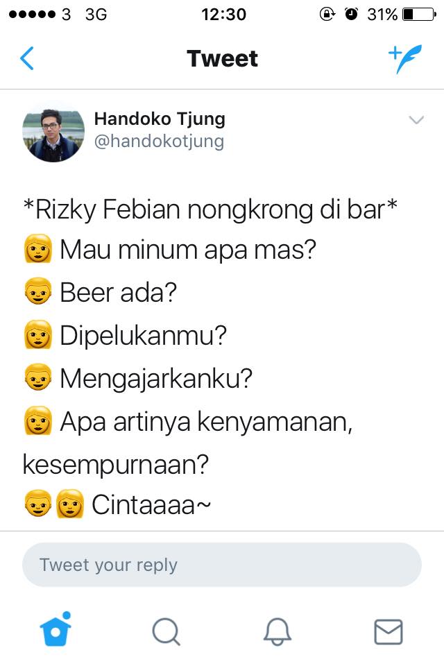 8 Percakapan berujung lirik lagu ini recehnya bikin auto nyanyi