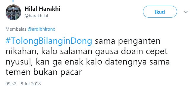 10 Cuitan 'tolongin bilangin dong' ini kocaknya bikin nyengir kesindir