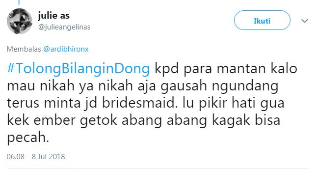 10 Cuitan 'tolongin bilangin dong' ini kocaknya bikin nyengir kesindir