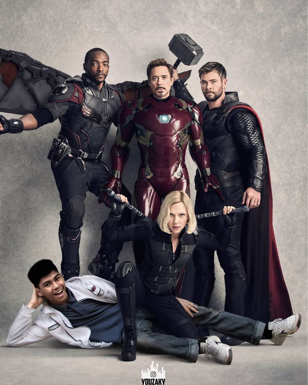 10 Foto editan cowok dengan seleb kondang ini kocak tapi bikin iri