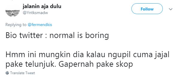 10 Cuitan bosan jadi orang normal ini bikin ngakak sambil tepuk jidat
